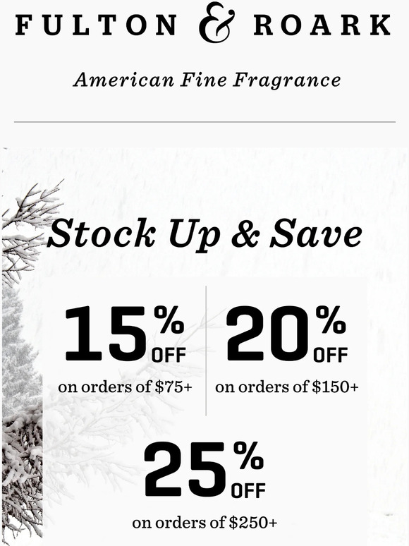Our best sale of the year starts NOW