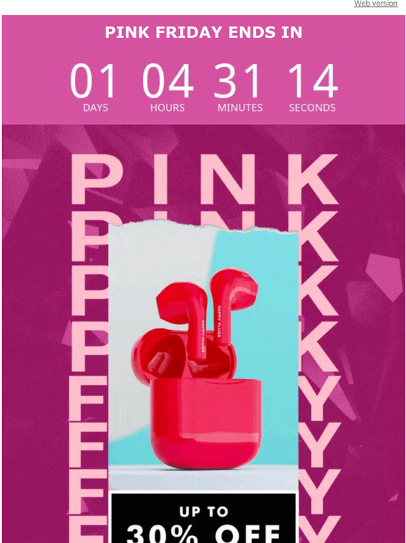 [30% OFF] Pink Friday Sale - Help us Hijack the day 💝