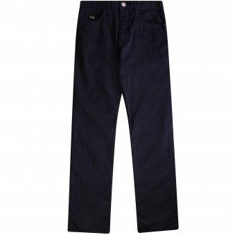 J21 Regular-Fit Stretch-Gabardine Jeans - Blu Navy
