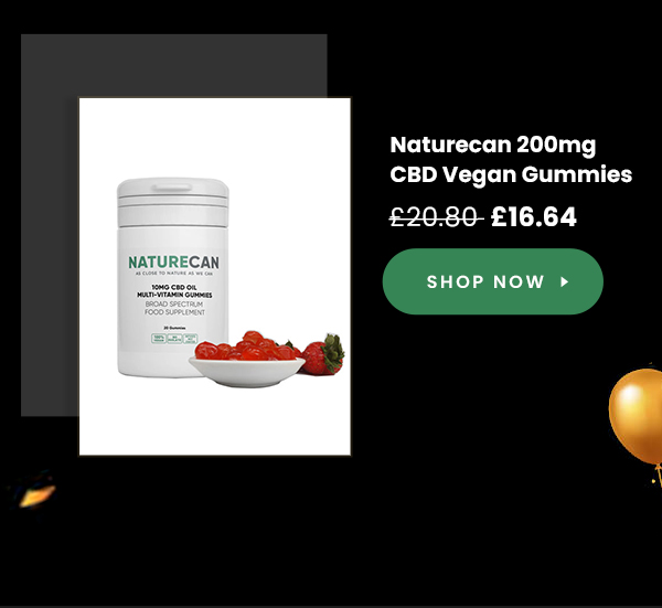 Naturecan 200mg CBD Vegan Gummies 