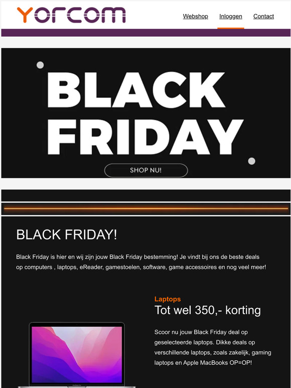 💥 Als dit maar goed gaat... BLACK FRIDAY Super Sale!