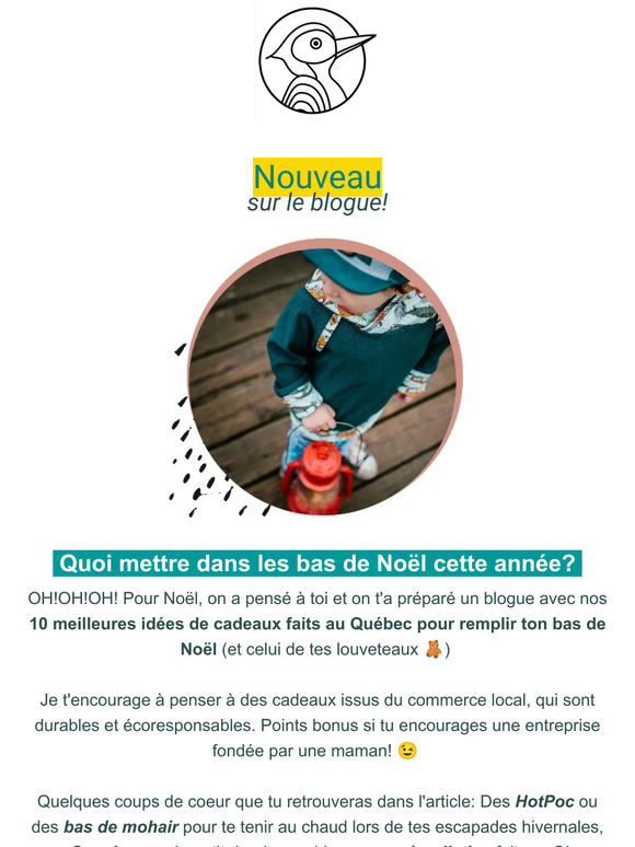 Besoin d'idées pour tes cadeaux de Noël? 👀