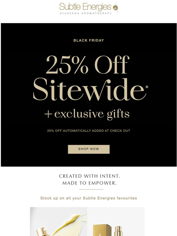 The Black Friday Sale is On 🖤