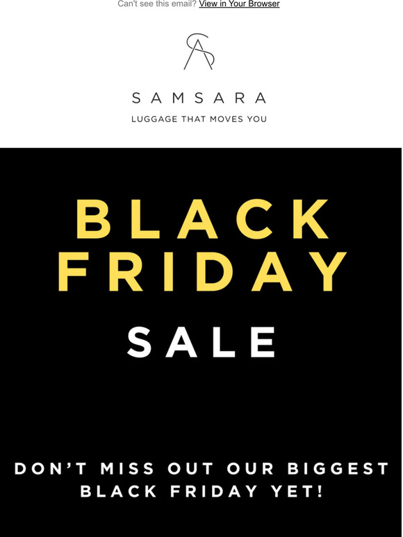Black Friday Sale: Ready, Set, Go >>