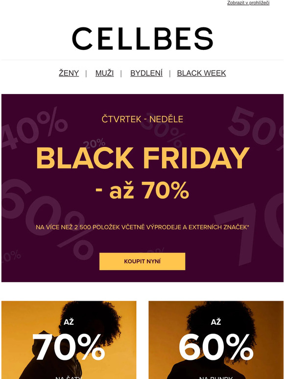⚫️ SLEVY až 70 % napříč sortimentem*