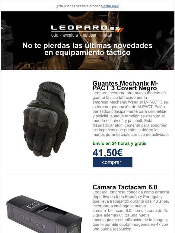 SOLD Guantes Mechanix M-Pact 3 Covert NUEVOS