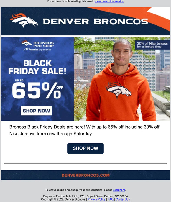 Denver Broncos Fan Shop: EXCLUSIVE Hispanic Heritage Month Gear