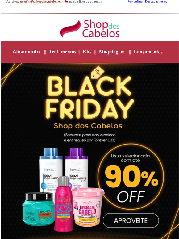 Ofertas desbloqueadas 🔒 Até 90% OFF
