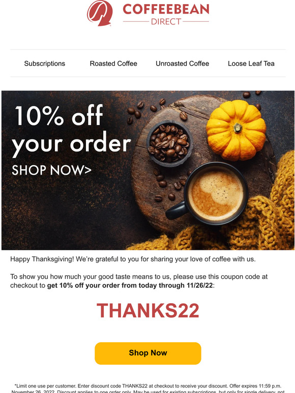 Get 10% Off Your Next Order! 🤩