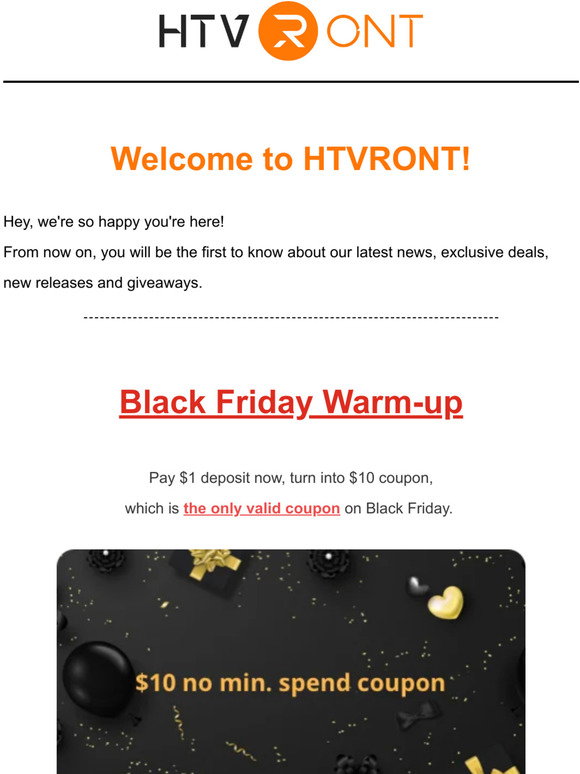 Unleash Your Creativity with HTVRONT Black Friday Party! - HTVRont