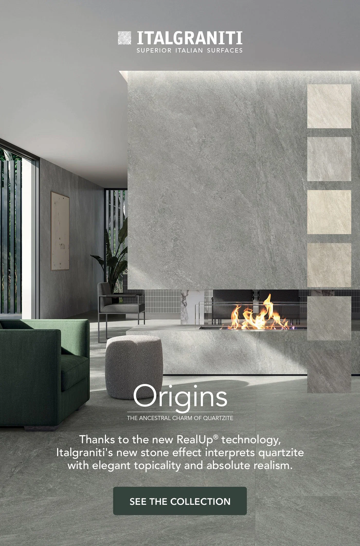 archiproducts: Italgraniti Origins, the mineral power that inspires ...