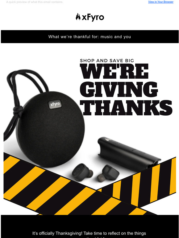[New] Thanksgiving gift for all xFyro fans