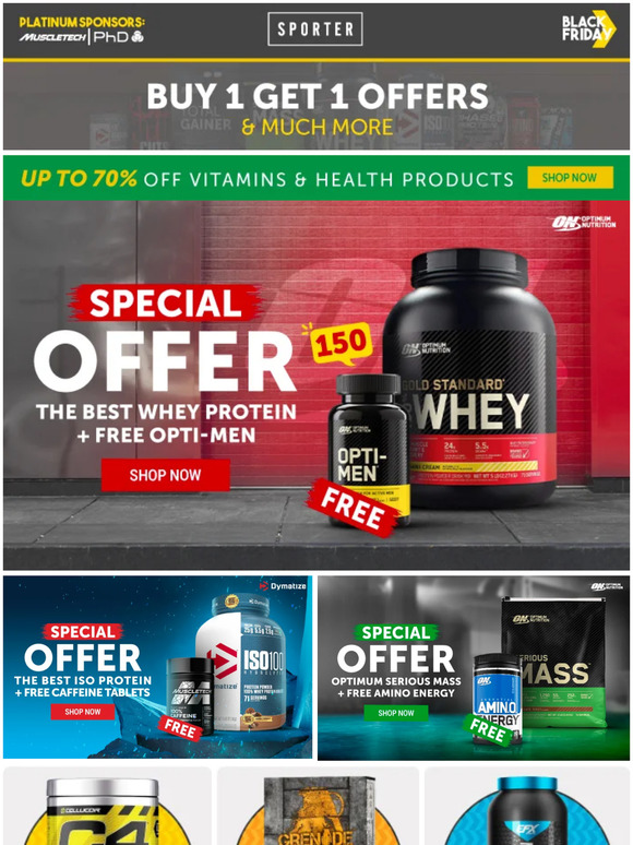 It's Official 📣 Our Biggest BLACK FRIDAY Ever Has Started 👏