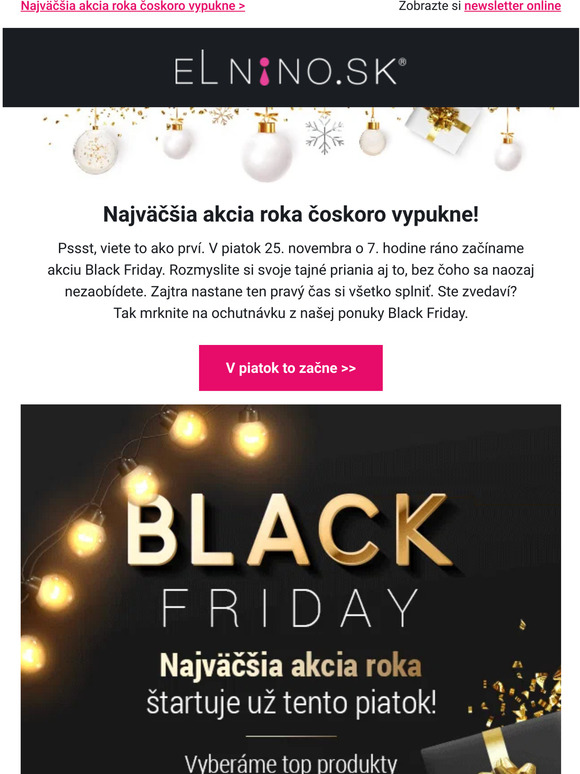 ⚫ Psst, v piatok to začne. Pripravte sa!