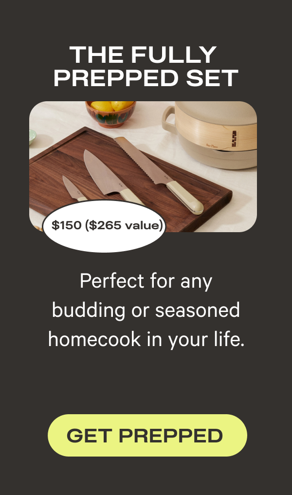 The Fully Prepped Set | Perfect for any budding or seasoned homecook in your life.