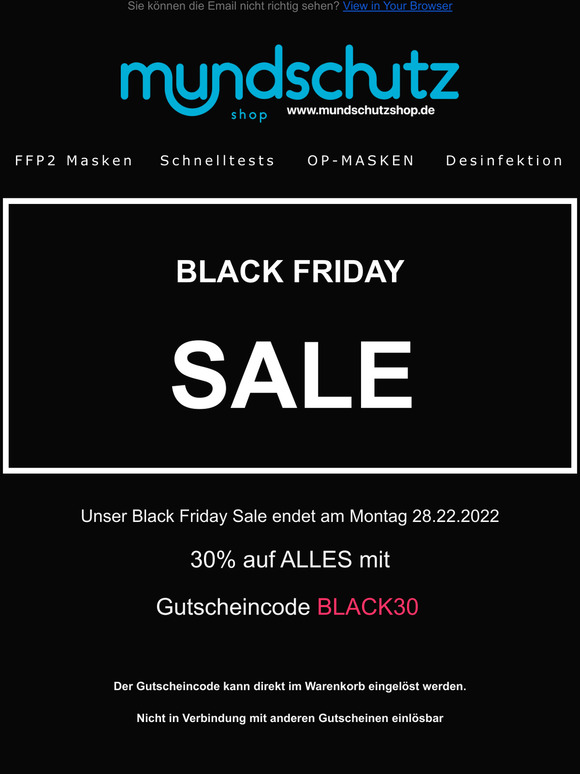 😱 BLACK FRIDAY 30% DEAL