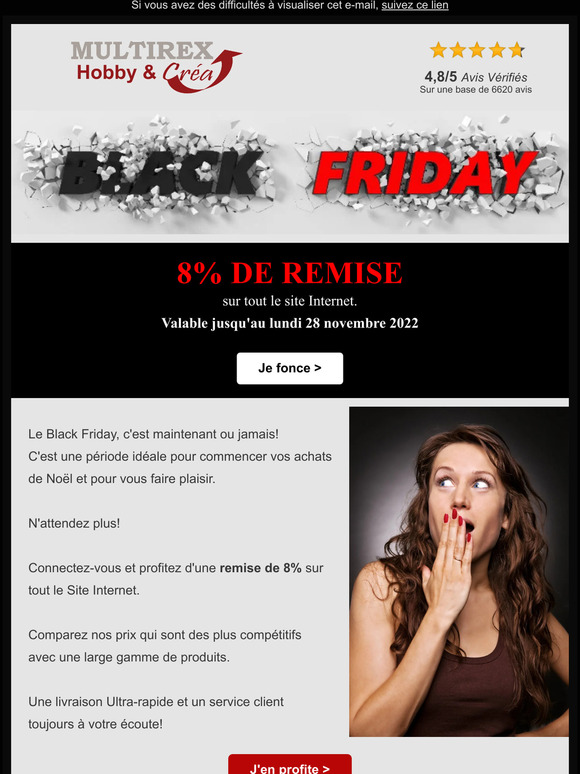 Top départ pour le Black Friday  😱