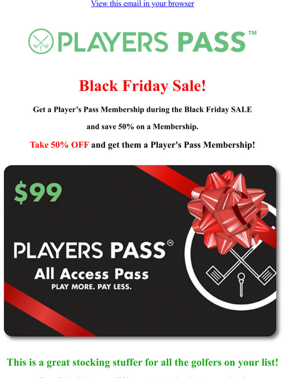 Black Friday Sale Starts Now!