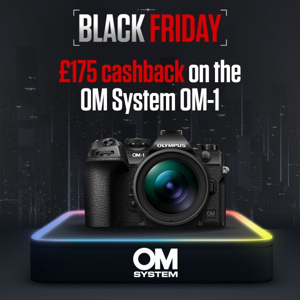 £175 cashback on the OM-1 Body and Kit