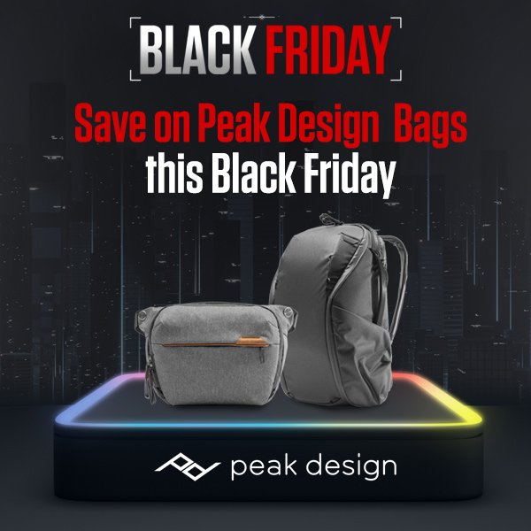 Save on Peak Design Bags
