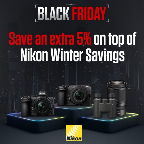 Nikon Winter Save - save an additional 5% off select products