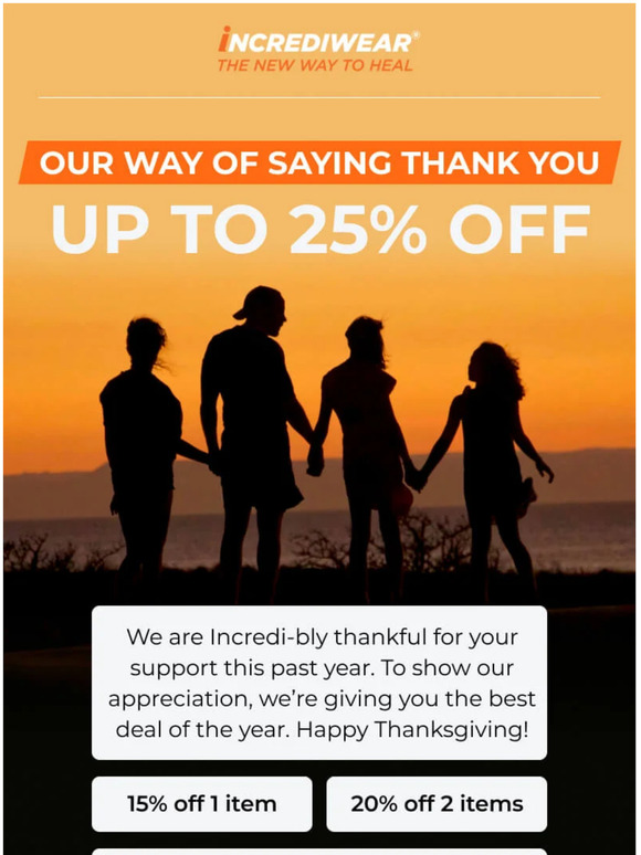 Gobble up this discount 🦃