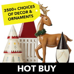 3500+ CHOICES OF DECOR & ORNAMENTS Place and Time Holiday Decor