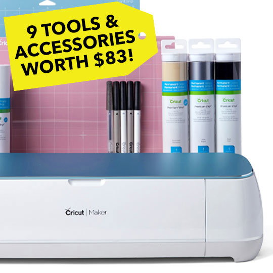 Cricut Maker Bundle Blue