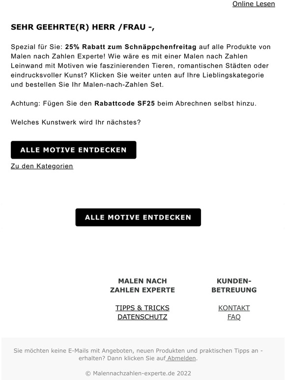 Black November Rabatt: Jetzt Ihr Lieblingsdesign auf Leinwand mit 25% Rabatt bestellen! 🎨