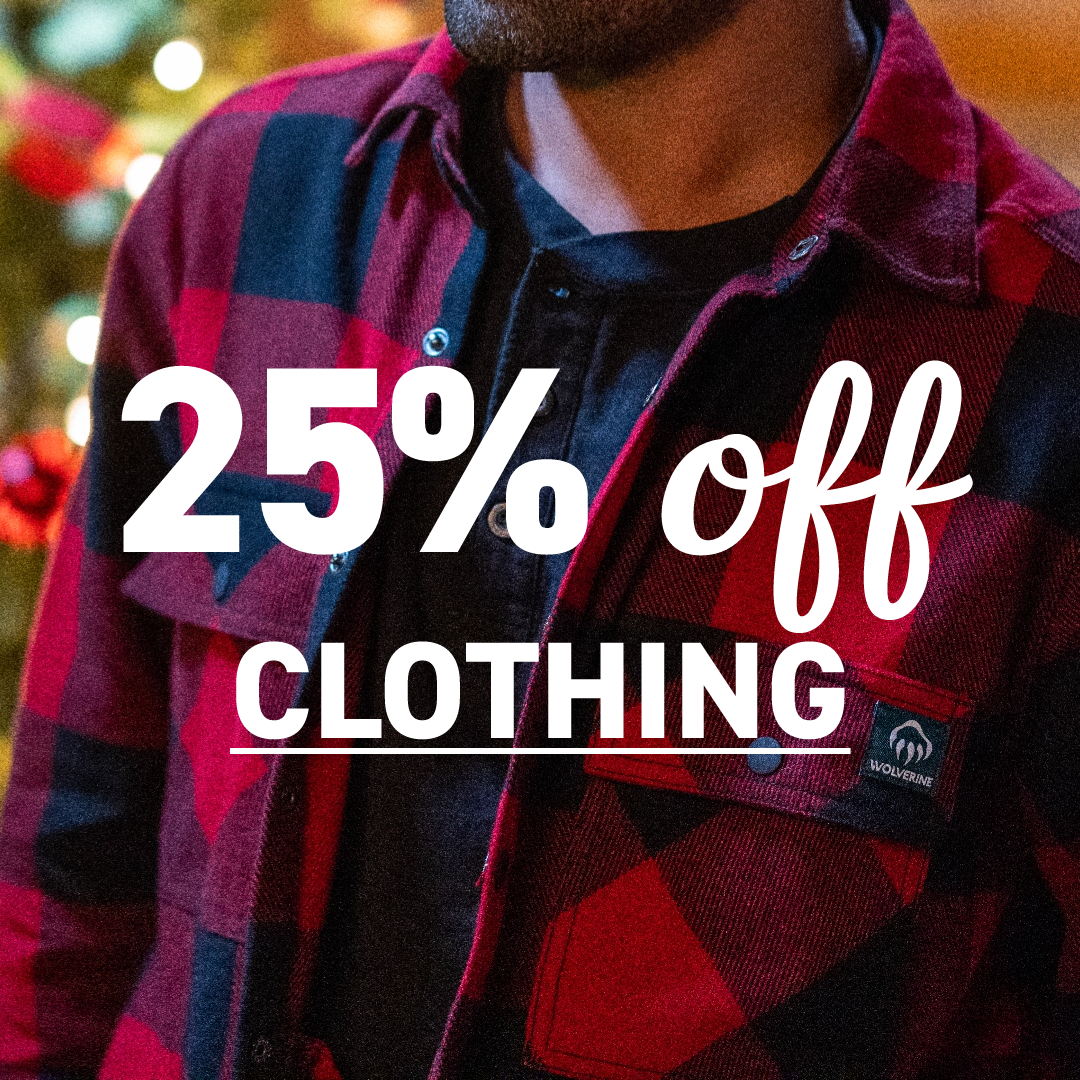 WOLVERINE - 25% off Clothing