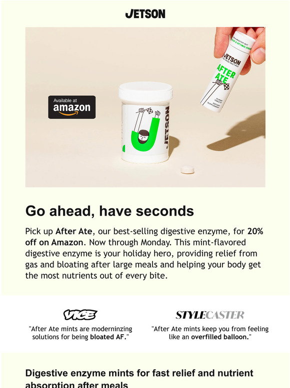 Jetson Health: You're not the only one with a food baby | Milled