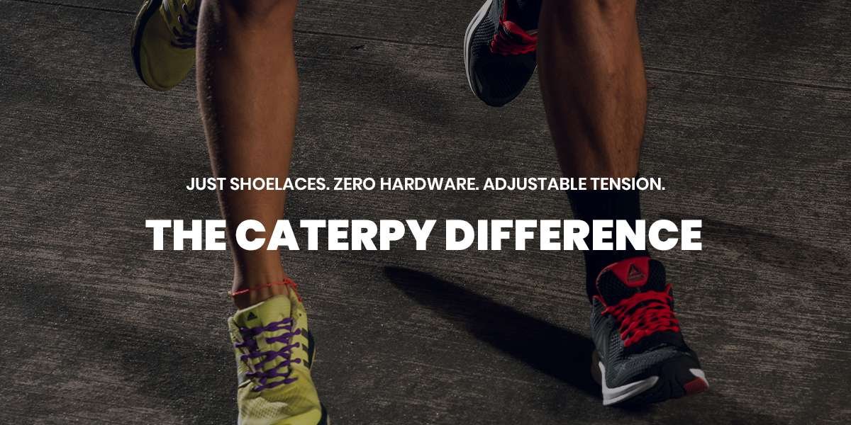 How Caterpy Works - Just Shoelaces. Zero Hardware. Adjustable Tension.