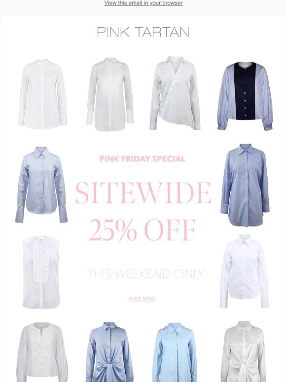 PINK FRIDAY | Sitewide Sale