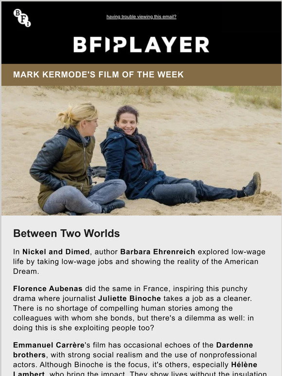 BFI: Mark Kermode's exclusive film of the week | Milled