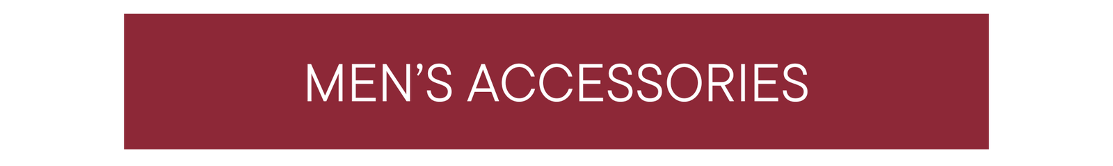 mens accessories