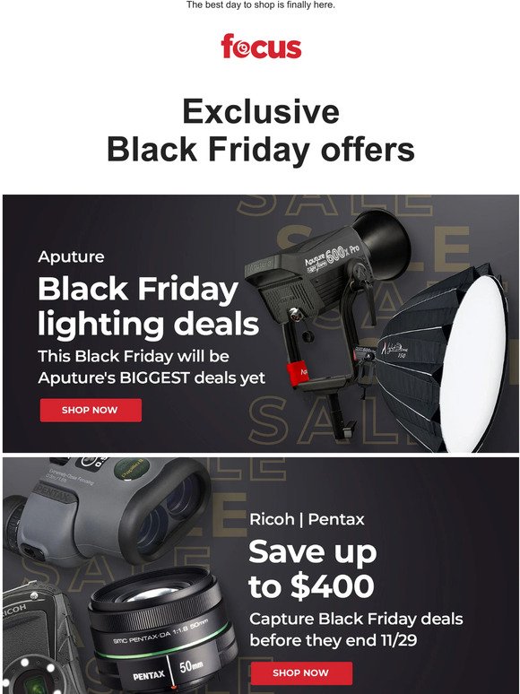 Black Friday SALE Up to $400 off on Deals🚨