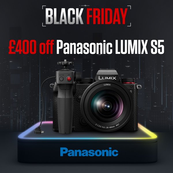 Save £400 this Black Friday on the Panasonic LUMIX S5