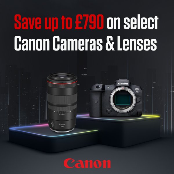 Black Friday Savings on Canon Cameras & Lenses