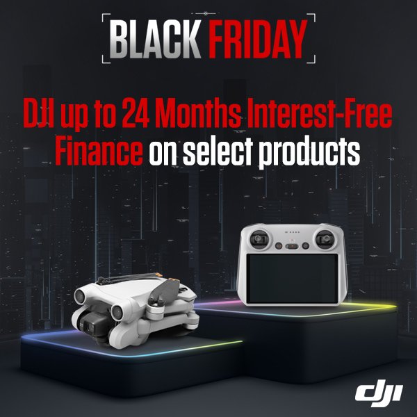 DJI up to 24 Months Interest-Free Finance on select products