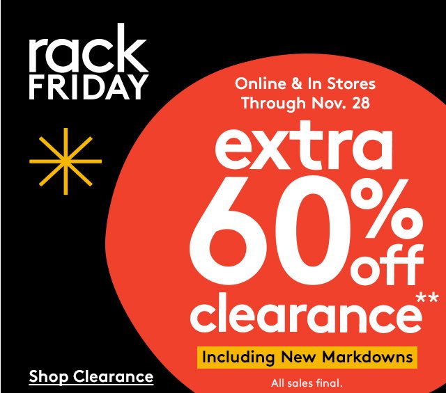 Nordstrom Rack has up to 70% on new clearance markdowns 