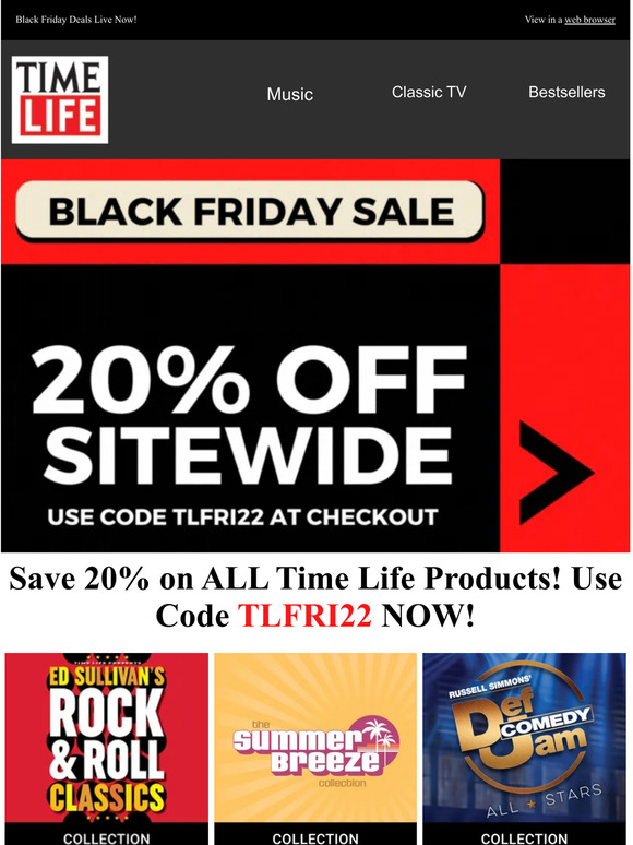 🤩 Black Friday Deal - Save 20% Sitewide!