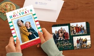 Up to 84% Off Custom Holiday Photo Cards 