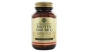 Solgar Super Potency Biotin 5000 mcg