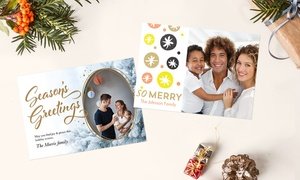 Custom Holiday Cards from Staples (Up to 60% Off)