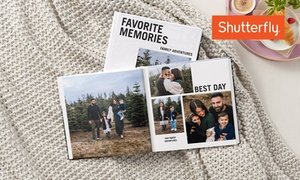 Up to 83% Off Custom Hardcover Photo Book from Shutterfly