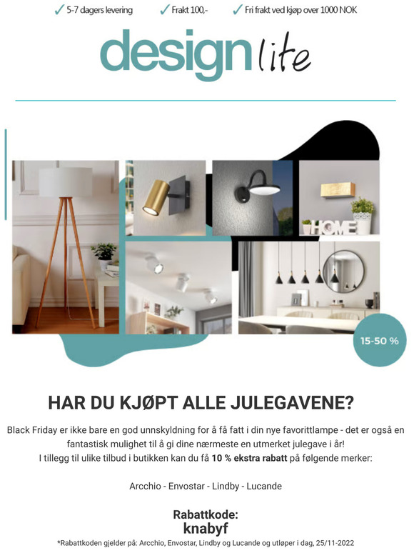 Har du kjøpt alle julegavene? 🎁🖤