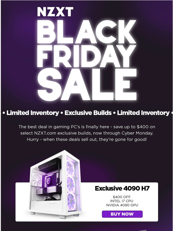 nzxt black friday deals 2021