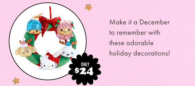 Make it a December to remember with these adorable holiday decorations!