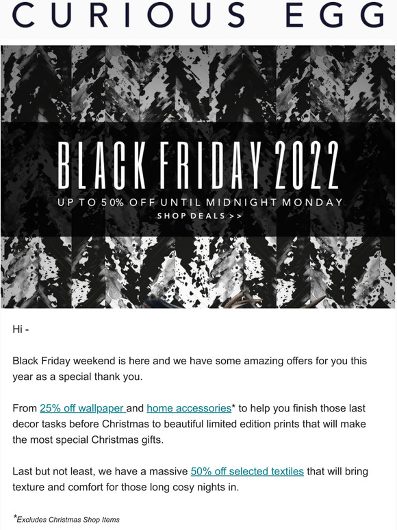 Black Friday Begins!! 💥