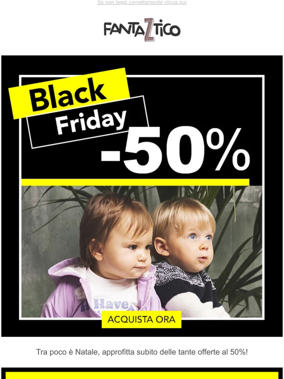 Ancora BLACK WEEK: -50% !
